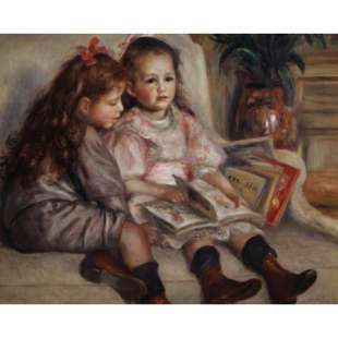 Schilderij Jean und Geneviève Caillebotte foto 1