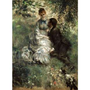 Schilderij Das Liebespaar foto 1