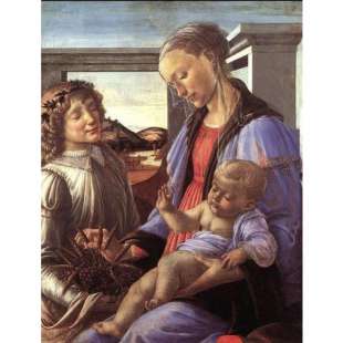 Schilderijen Madonna and Child with an Angel foto 1
