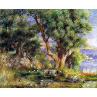Schilderijen Landscape on the Coast foto 1