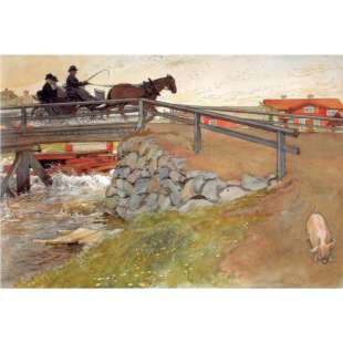 Schilderij The Bridge foto 1