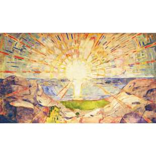 Schilderij The Sun foto 2