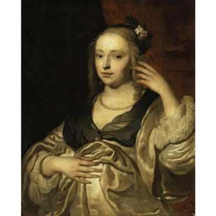Schilderij Portrait of a woman foto 1