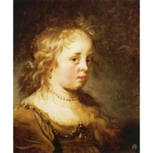 Schilderij Portrait of a Girl foto 1