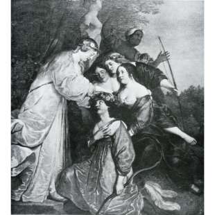 Schilderij The Crowning of Mirtillo foto 1