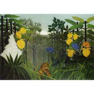 Schilderij The Repast of the Lion foto 1