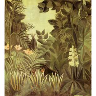 Schilderij The Equatorial Jungle foto 1