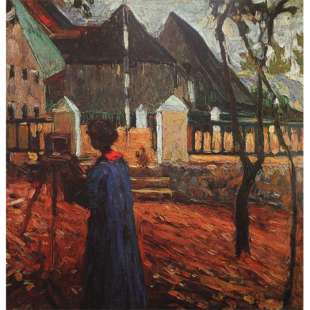 Schilderij Gabriele Munter Painting foto 1