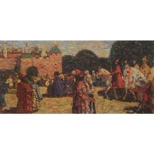 Schilderij Sunday (Old Russian) foto 1