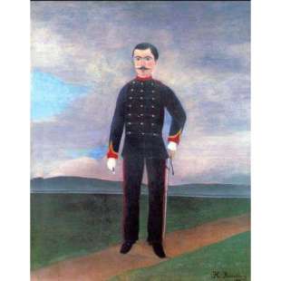 Schilderij Portrait Of Frumence Biche In Uniform foto 1