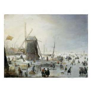 Schilderij A Winter
