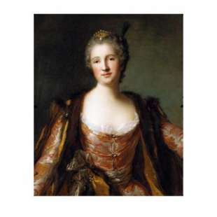 Portrait of Gorgeous Queen Elisabeth foto 1