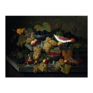 Schilderij Still Life of Fruit foto 1