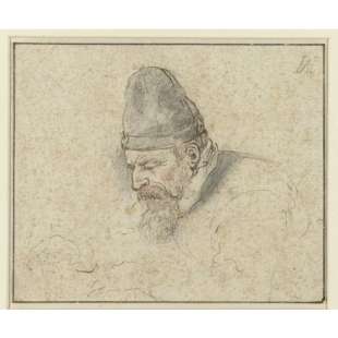 Schilderij (Self) Portrait by Hendrik Avercamp foto 1