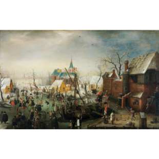 Schilderij The Little Ice Age foto 1
