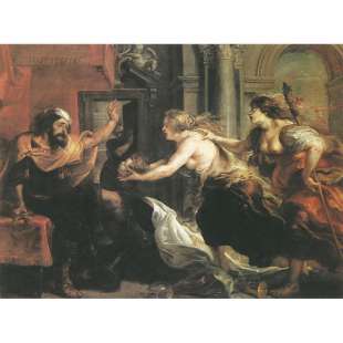 Tereus Confronted with the Head of his Son Itylus foto 1
