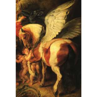 Perseus and Andromeda, detail of Pegasus foto 1