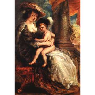 Helena Fourment with her Son Francis foto 1