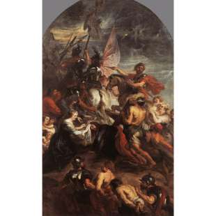 Rubens Schilderij - The Road to Calvary foto 1