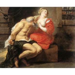 Rubens Schilderij Simon and Pero (Roman Charity) foto 1
